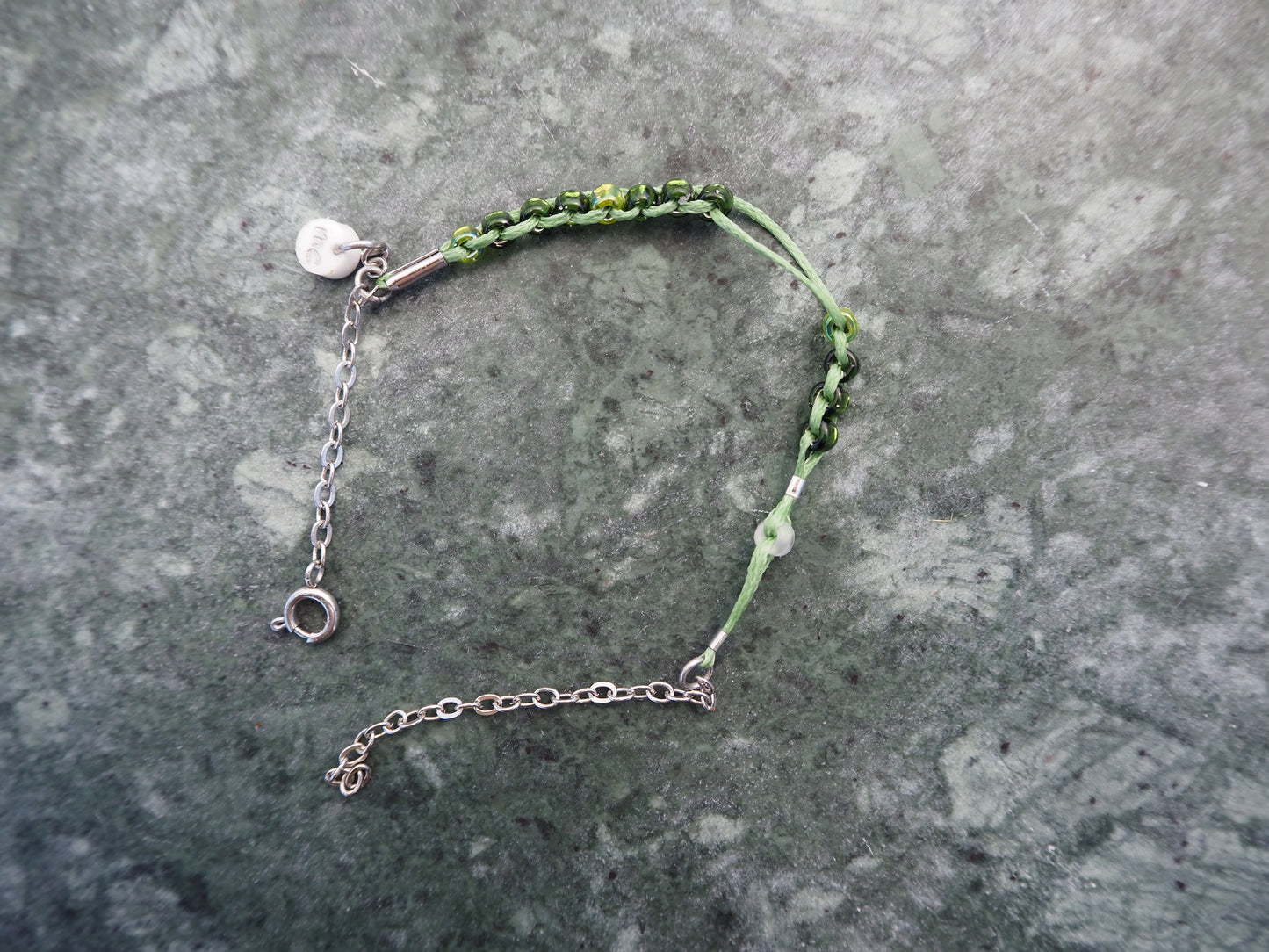 Mama's Cue Bracelet Green