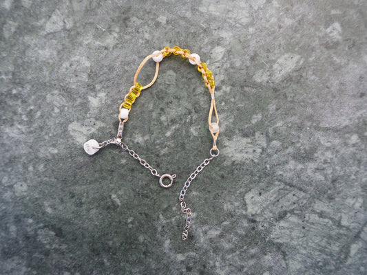 Mama's Cue Bracelet Yellow